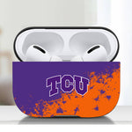 TCU Horned Frogs NCAA Airpods Pro Case Cover 2pcs