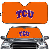 TCU Horned Frogs NCAA Car Windshield Sun Shade Universal Fit Sunshade