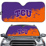 TCU Horned Frogs NCAA Car Windshield Sun Shade Universal Fit Sunshade