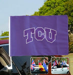 TCU Horned Frogs NCAAB Car Window Flag