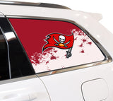 Tampa Bay Buccaneers NFL Rear Side Quarter Window Vinyl Decal Stickers Fits Jeep Grand