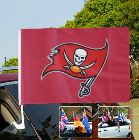 Tampa Bay Buccaneers NFL Car Window Flag