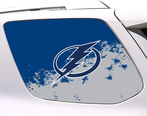 Tampa Bay Lightning NHL Rear Side Quarter Window Vinyl Decal Stickers Fits Toyota 4Runner