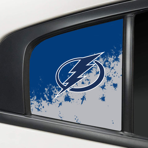 Tampa Bay Lightning NHL Rear Side Quarter Window Vinyl Decal Stickers Fits Dodge Charger