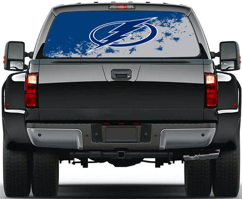 Tampa Bay Lightning NHL Truck SUV Decals Paste Film Stickers Rear Window