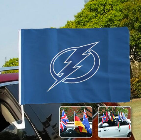 Tampa Bay Lightning NHL Car Window Flag