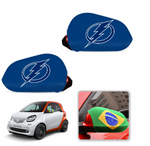 Tampa Bay Lightning NHL Car rear view mirror cover-View Elastic