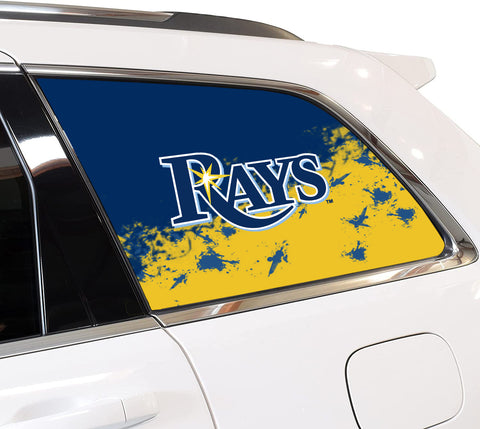 Tampa Bay Rays MLB Rear Side Quarter Window Vinyl Decal Stickers Fits Jeep Grand