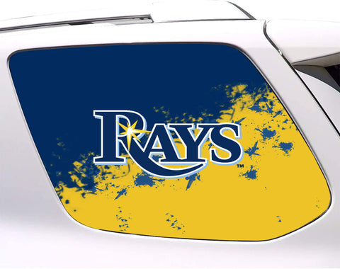 Tampa Bay Rays MLB Rear Side Quarter Window Vinyl Decal Stickers Fits Toyota 4Runner