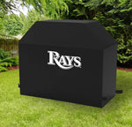 Tampa Bay Rays MLB BBQ Barbeque Outdoor Black Waterproof Cover
