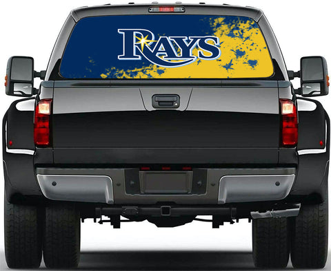 Tampa Bay Rays MLB Truck SUV Decals Paste Film Stickers Rear Window