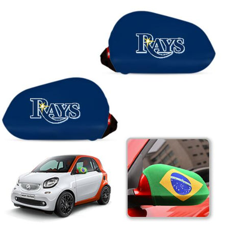 Tampa Bay Rays MLB Car rear view mirror cover-View Elastic