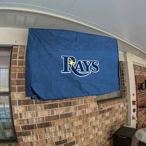 Tampa Bay Rays MLB Outdoor Heavy Duty TV Television Cover Protector