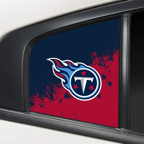 Tennessee Titans NFL Rear Side Quarter Window Vinyl Decal Stickers Fits Dodge Charger