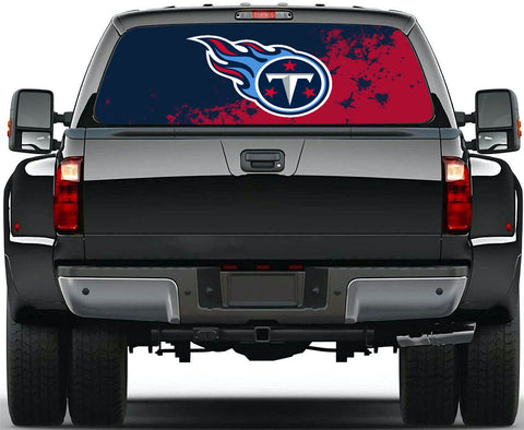 Tennessee Titans NFL Truck SUV Decals Paste Film Stickers Rear Window