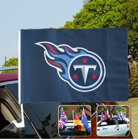Tennessee Titans NFL Car Window Flag