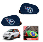 Tennessee Titans NFL Car rear view mirror cover-View Elastic