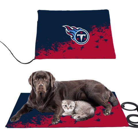 Tennessee Titans NFL Pet Heating Pad Constant Heated Mat