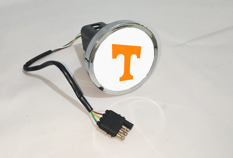 Tennessee Volunteers NCAA Hitch Cover LED Brake Light for Trailer