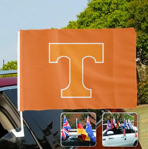 Tennessee Volunteers NCAAB Car Window Flag