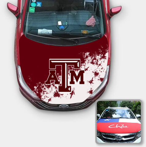 Texas A&M Aggies NCAA Car Auto Hood Engine Cover Protector