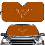 Texas Longhorns NCAA Car Windshield Sun Shade Universal Fit Sunshade