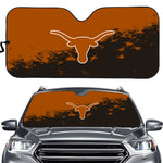 Texas Longhorns NCAA Car Windshield Sun Shade Universal Fit Sunshade