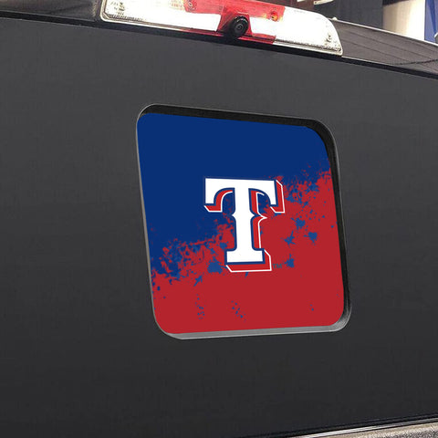 Texas Rangers MLB Rear Back Middle Window Vinyl Decal Stickers Fits Dodge Ram GMC Chevy Tacoma Ford