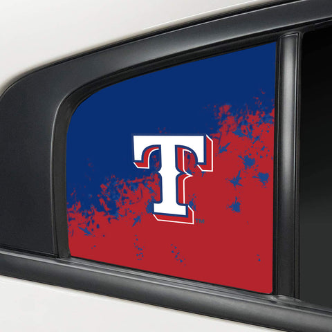 Texas Rangers MLB Rear Side Quarter Window Vinyl Decal Stickers Fits Dodge Charger