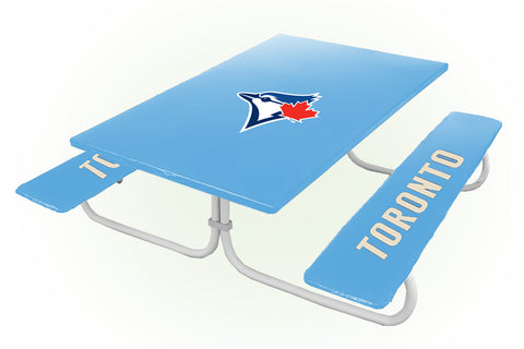 Toronto Blue Jays MLB Picnic Table Bench Chair Set Outdoor Cover
