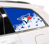 Toronto Blue Jays MLB Rear Side Quarter Window Vinyl Decal Stickers Fits Jeep Grand