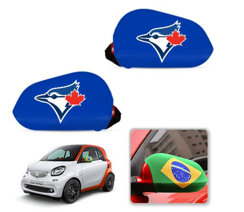 Toronto Blue Jays MLB Car rear view mirror cover-View Elastic