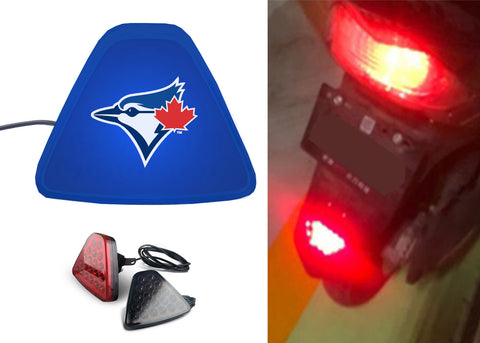 Toronto Blue Jays MLB Car Motorcycle tail light LED brake flash Pilot rear