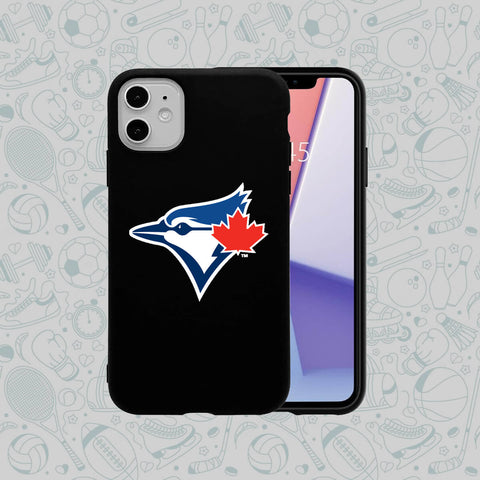 Phone Case Rubber Plastic MLB-Toronto Blue Jays Print