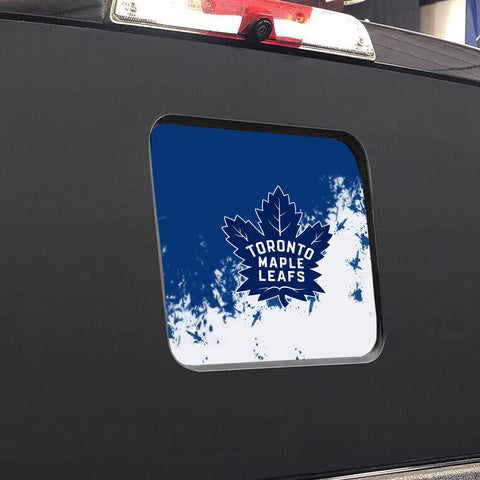 Toronto Maple Leafs NHL Rear Back Middle Window Vinyl Decal Stickers Fits Dodge Ram GMC Chevy Tacoma Ford