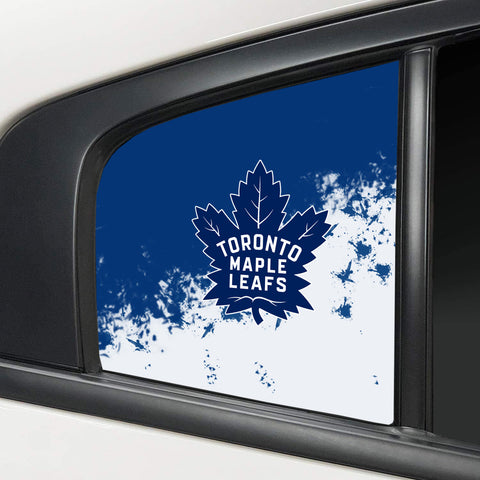Toronto Maple Leafs NHL Rear Side Quarter Window Vinyl Decal Stickers Fits Dodge Charger
