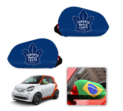 Toronto Maple Leafs NHL Car rear view mirror cover-View Elastic