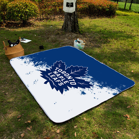 Toronto Maple Leafs NHL Picnic Blanket Mat Beach Outdoor Waterproof