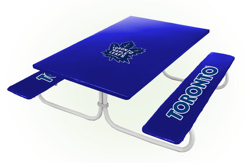 Toronto Maple Leafs NHL Picnic Table Bench Chair Set Outdoor Cover