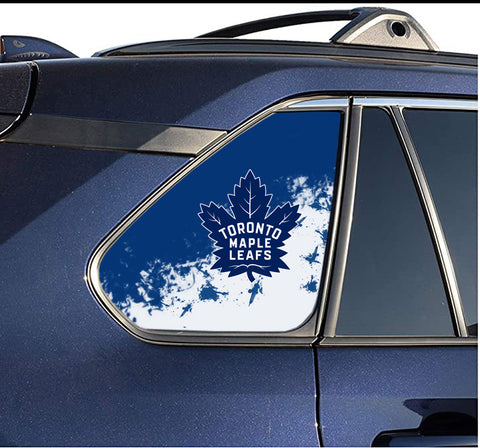 Toronto Maple Leafs NHL Rear Side Quarter Window Vinyl Decal Stickers Fits Toyota Rav4