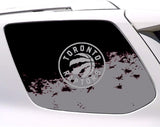 Toronto Raptors NBA Rear Side Quarter Window Vinyl Decal Stickers Fits Toyota 4Runner