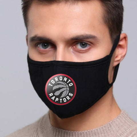 Toronto Raptors NBA Face Mask Cotton Guard Sheild 2pcs
