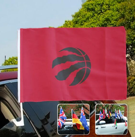 Toronto Raptors NBA Car Window Flag