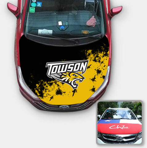 Towson Tigers NCAA Car Auto Hood Engine Cover Protector