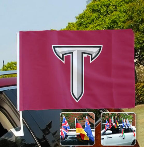 Troy Trojans NCAAB Car Window Flag