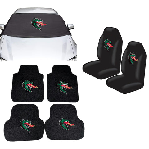 UAB Blazers NCAA Car Front Windshield Cover Seat Cover Floor Mats