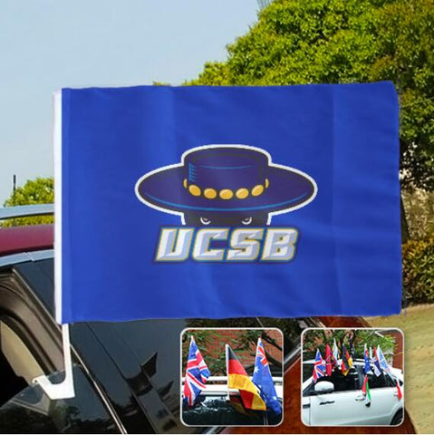 UC Santa Barbara Gauchos NCAAB Car Window Flag