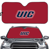 UIC Flames NCAA Car Windshield Sun Shade Universal Fit Sunshade