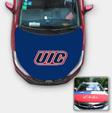 UIC Flames NCAA Car Auto Hood Engine Cover Protector