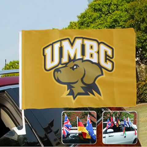 UMBC Retrievers NCAAB Car Window Flag
